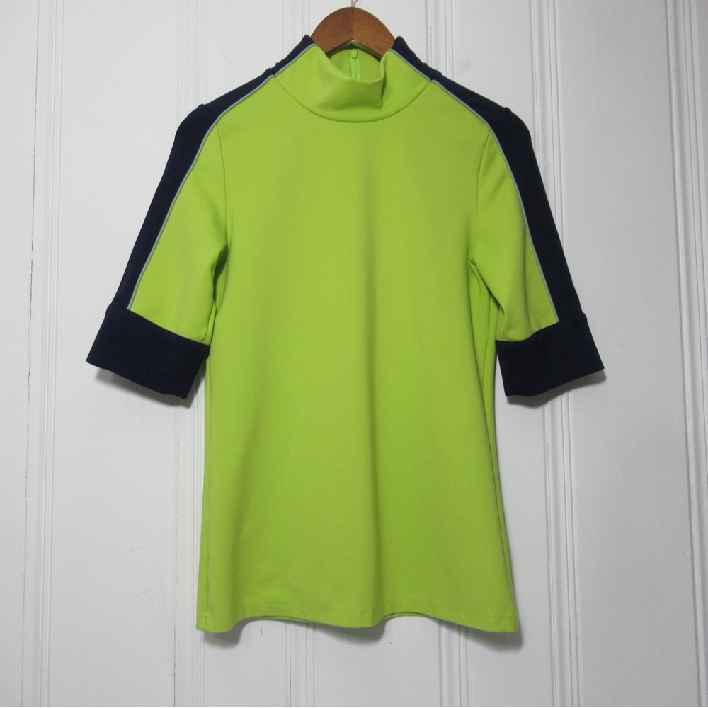 Marrisa Wilson New York Terri Mock Neck Top Size Medium